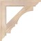 Ekena Millwork Balboa Traditional Smooth Bracket, Douglas Fir, 3 1/2"W x 24"D x 24"H BKT04X24X24BOA01SDF - alternate 2